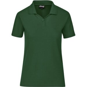 Altitude Basic Pique Golf Shirt - Ladies - dark green