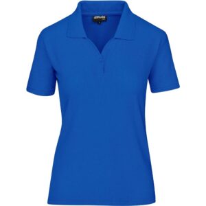 Altitude Basic Pique Golf Shirt - Ladies - royal blue