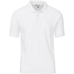 Altitude Basic Pique Golf Shirt - Mens - white