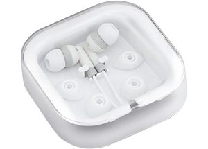 Grooves Earbuds - white