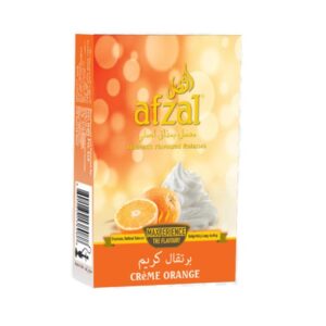 Hubbly Bubbly Afzal Molasses: Creme Orange (10x50g)