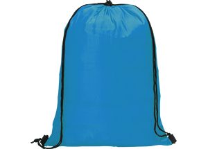 Daily drawstring bag - cyan