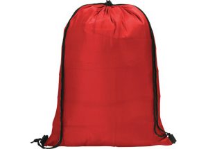 Daily drawstring bag - red