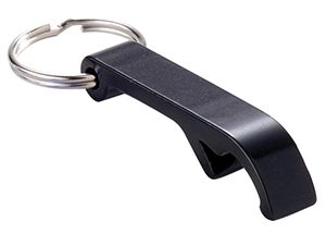 Snappy Bottle Opener Keyholder - black