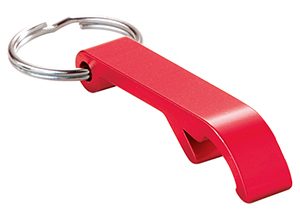 Snappy Bottle Opener Keyholder - red