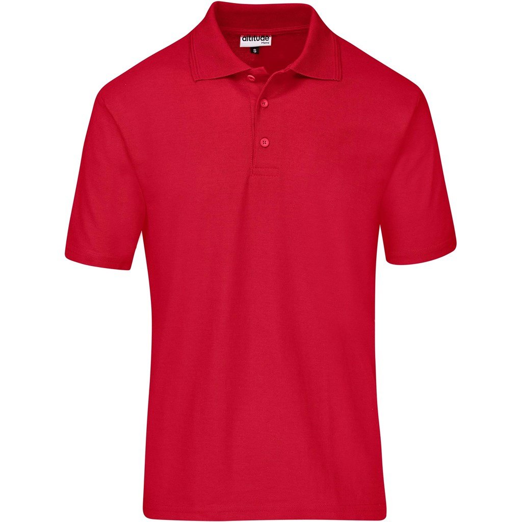 Altitude Basic Pique Kids golfer - red