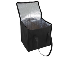 Quantum Non-Woven Cooler - 24-can - black (P2377B)