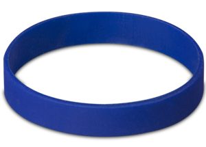 Fitwise Silicone wrist band - blue