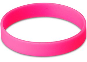 Fitwise Silicone wrist band - pink