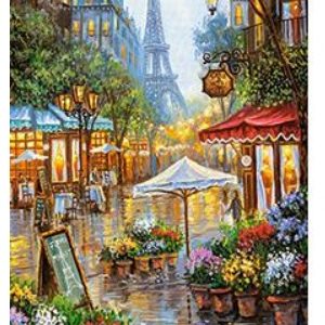 Spring Flowers, Paris (1000 Piece Puzzle)