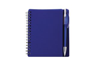 Plasma notebook and pen - blue