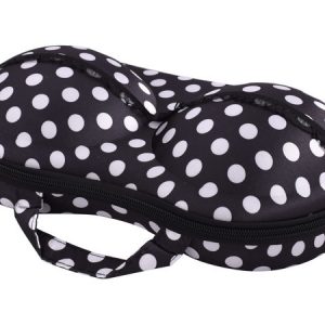 Bra Travel Case - black/white (P2400B)