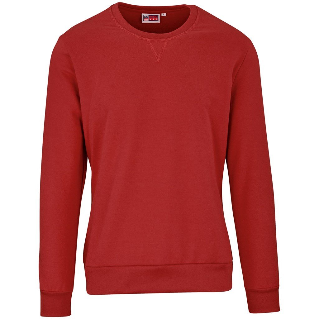 US Basic Stanford sweater - Mens - red (BAS-9702)