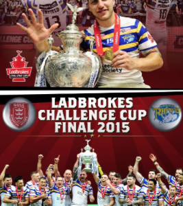 2015 Ladbrokes Challenge Cup Final - Hull Kr v Leeds Rhinos (DVD)