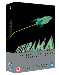 Futurama - Seasons 1-8 (DVD)