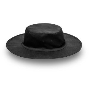 Collapsible Cricketer Hat - black (H17002)