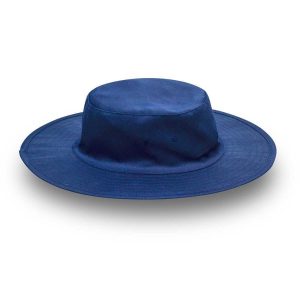 Collapsible Cricketer Hat - royal blue (H17002)