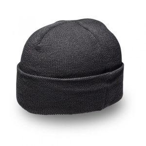 Cuffed Knitted Beanie - grey (B001)