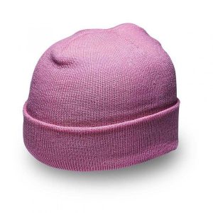 Cuffed Knitted Beanie - pink (B001)