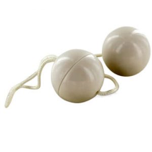 Flip Loop White kegel balls