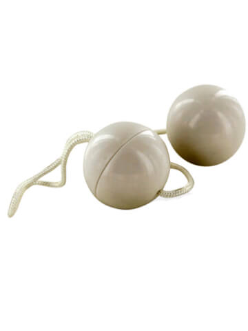Flip Loop White kegel balls