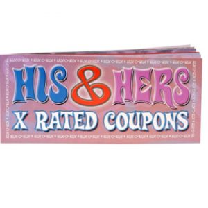 His and Hers X Rated vouchers