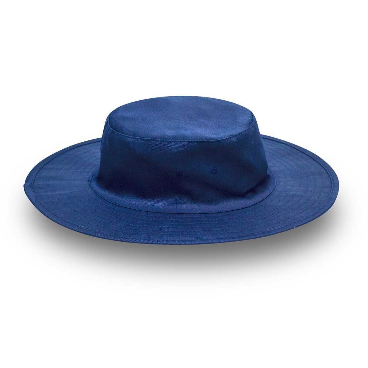 Kiddies Collapsible Cricket Hat - royal blue (K17002)
