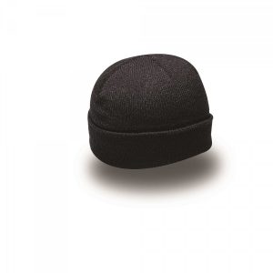 Kiddies knitted beanie - black (KB001)