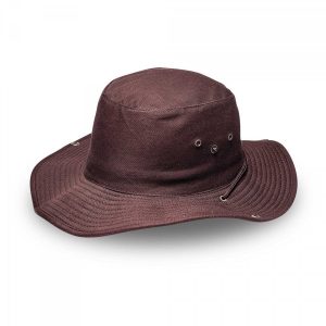 Kiddies Wide Brim Safari Hat - chocolate (K6048)