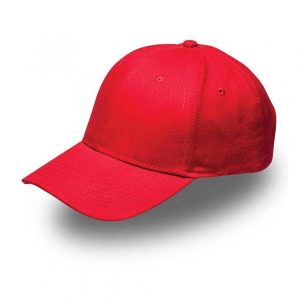 Retail 6 Panel Cap - red (6009)