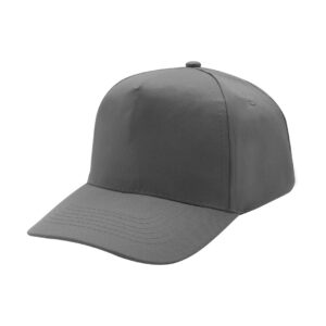 Super 5 Panel Cotton Cap - grey (5001)
