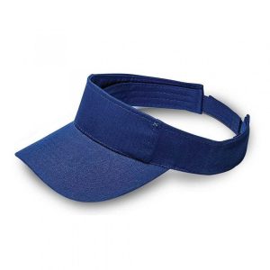 Twill Visor - royal blue (6052)