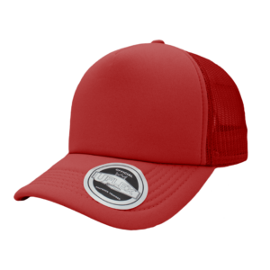 Uflex Curved Peak Trucker Cap - red (U15502)
