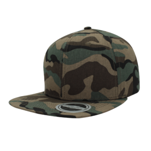 UFlex Snapback Flat Peak Cap - camo (U15606)