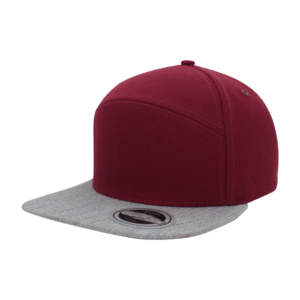 Uflex Fashion 6 Snapback - burgundy/grey (U15607)