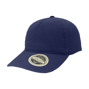 Uflex Vintage 5 Panel Strap-Back Cap - navy (U15511)