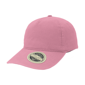 Uflex Vintage 5 Panel Strap-Back Cap - pink (U15511)