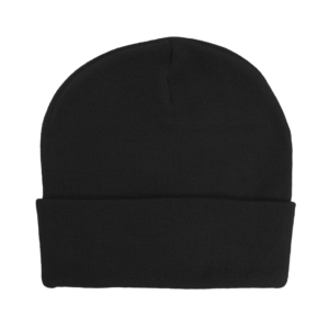 Value Cuffed Beanie - black (VB001)