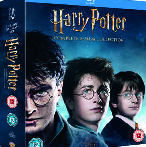 Harry Potter: Complete 8-Film Collection (Blu Ray)