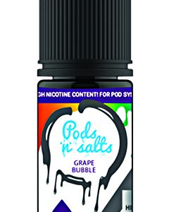 Local Vaping Liquid: Salt Nic - Grape Bubble - 25mg (30ml)