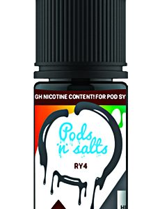 Local Vaping Liquid: Salt Nic - RY4 - 25mg (30ml)
