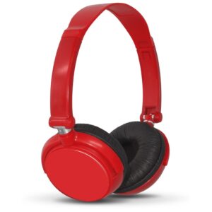 Omega Wired Headphones - red (Tech-5049)