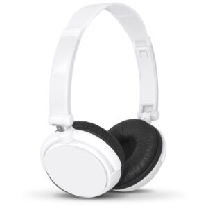 Omega Wired Headphones - white (Tech-5049)