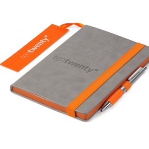 Colourblock A5 Notebook - orange (NB-9777)