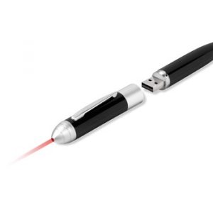 Kilobyte Flash Drive Pen and Laser Pointer 8GB (USB-4506)