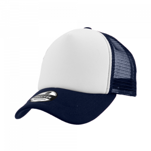 Vintage Trucker Two-Tone Cap - navy/white