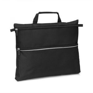 Graffiti Document Bag - black (Bag-829)