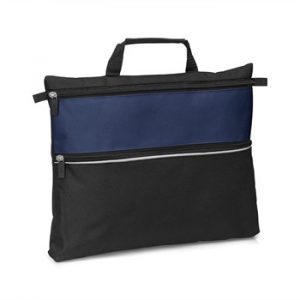 Graffiti Document Bag - blue (Bag-829)