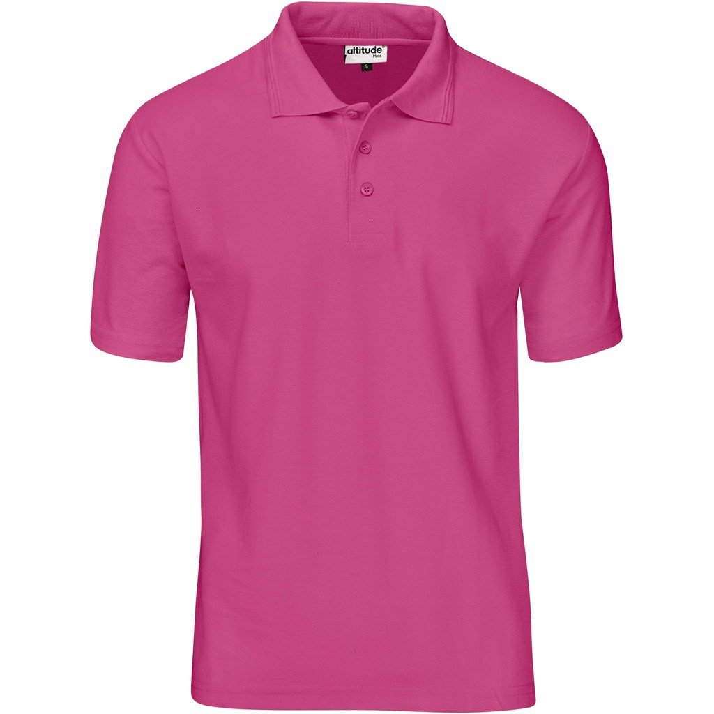 Altitude Basic Pique Kids golfer - pink