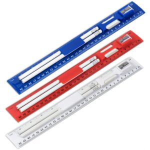 Scholar Ruler and Stationery Set - white (Gift-9203)